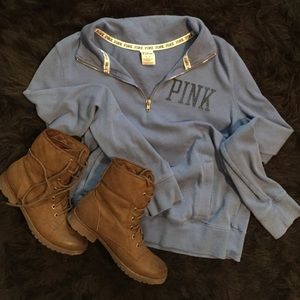 Victoria's Secret PINK 1/4 zip pullover- Medium