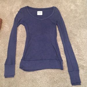 Navy Blue Longsleeved Thermal