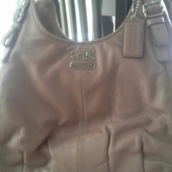 Coach leather purse