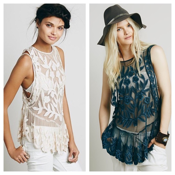 Free people Bulan cut work tank ISO