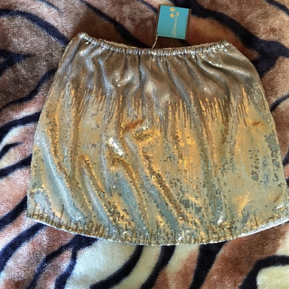 Sequin skirt