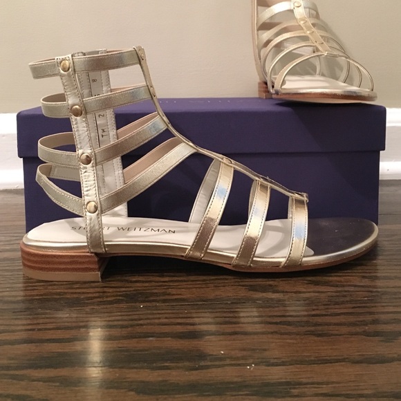 Stuart Weitzman Short Julius Cava Nappa - Picture 3 of 3