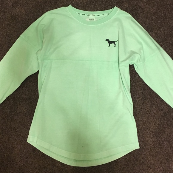 Mint color PINK spirit jersey - worn once