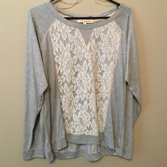 Lace Sweater Top