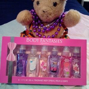 6 Body Fantasies.Sprays. (Reduced  5/15/16)
