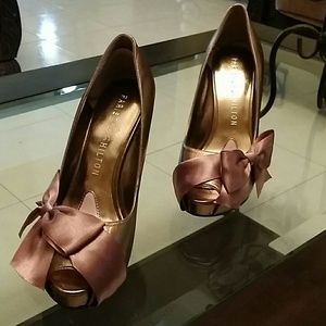 Paris Hilton copper shoes