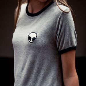 Brandy Melville alien shirt