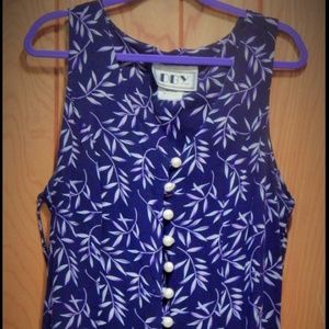 ⭐️ Vintage Pearl Purple Dress ⭐️