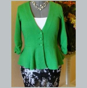 💚 Peplum Jacket