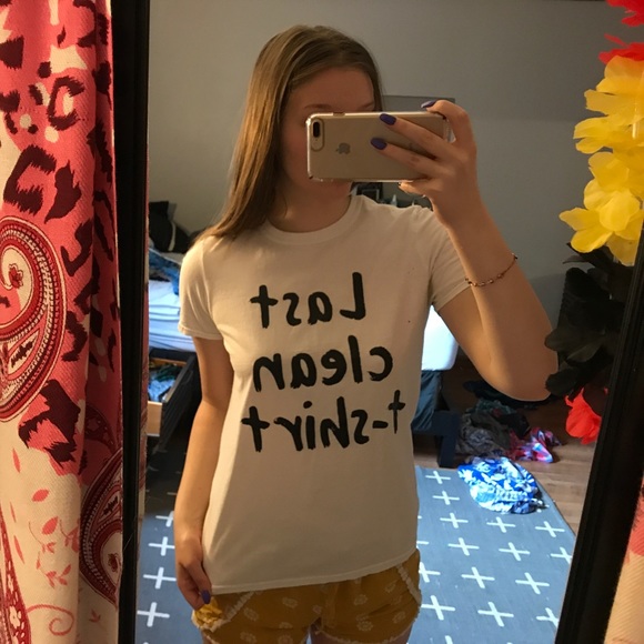 "Last Clean T-Shirt" shirt - Picture 2 of 2