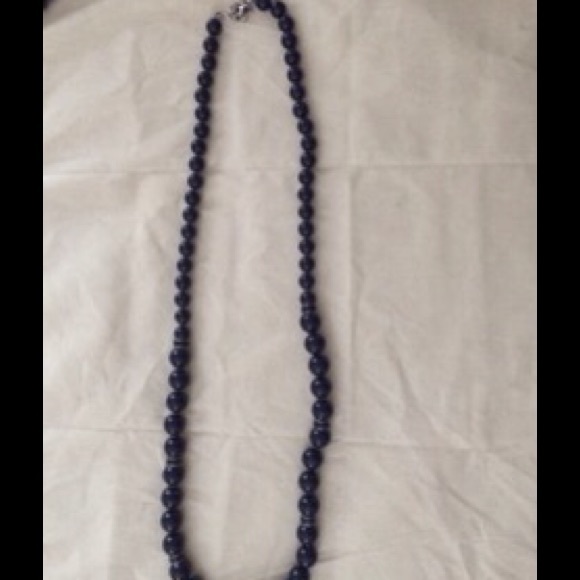Blue talbots necklace