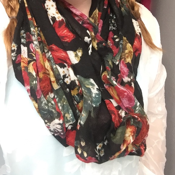 Floral scarf