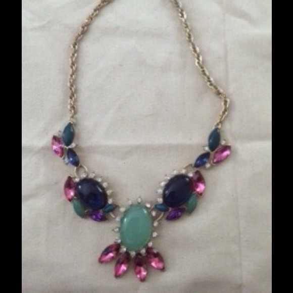 Colorful banana republic necklace