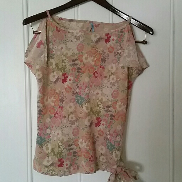 Retro print shirt