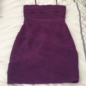 BCBG purple Jorie strapless dress BCBG purple Jorie strapless dress