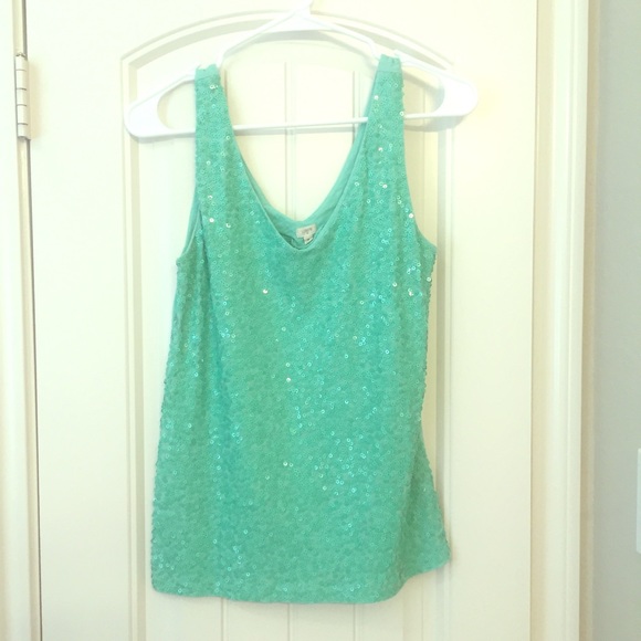 J.Crew Seafoam Tank