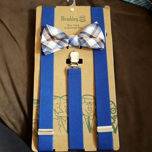 Bow Tie & Suspender Set