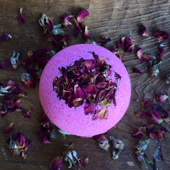 HUGE Rose Bath Bomb