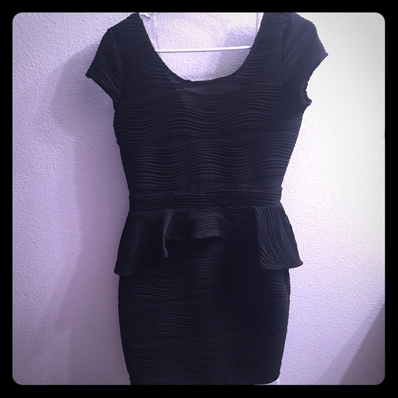 Little black dress (tight fitting)