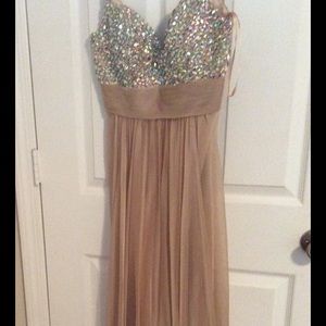 Jewel bodice dress