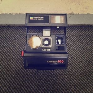 Vintage Polaroid 600 Land Camera