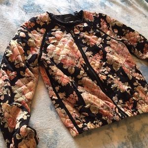 Silky Quilted Bomber