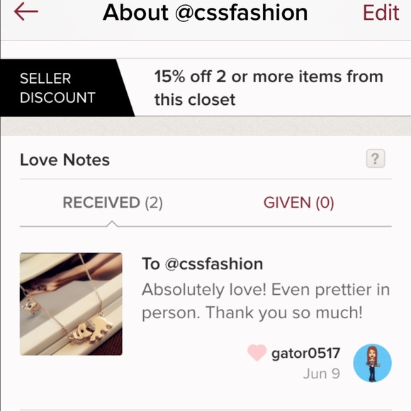 Mom and baby elephant necklace - Picture 4 of 4