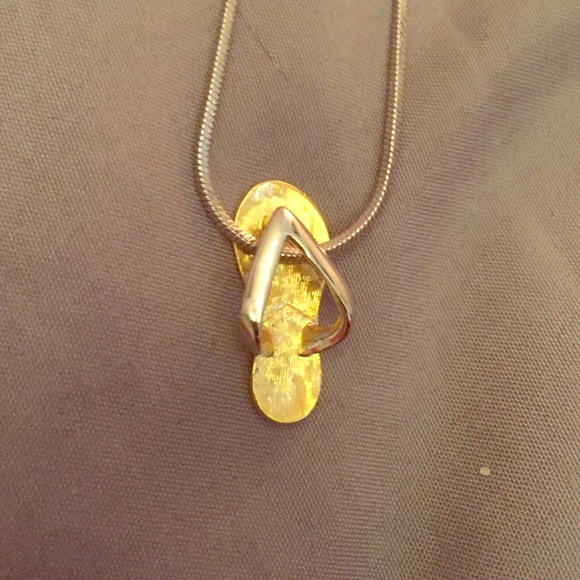 Flip flop necklace