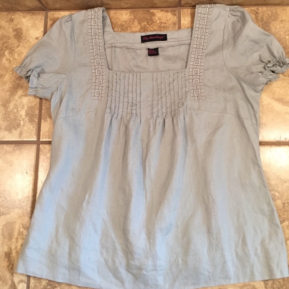Lily Stanhope Linen Top