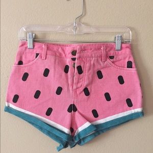 Nasty Gal Lazy Oaf watermelon short