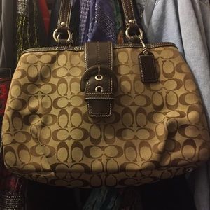 Classic Coach tote