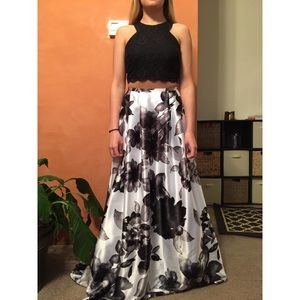 2 PIECE PROM DRESS