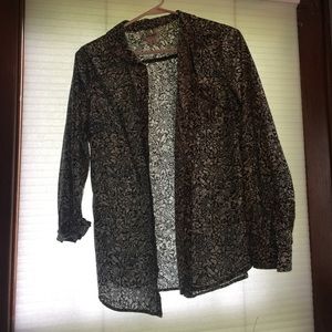 Black and White Old Navy Button up