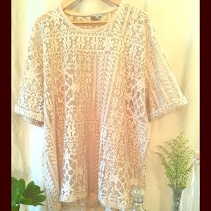 ASOS Lace Tunic Top