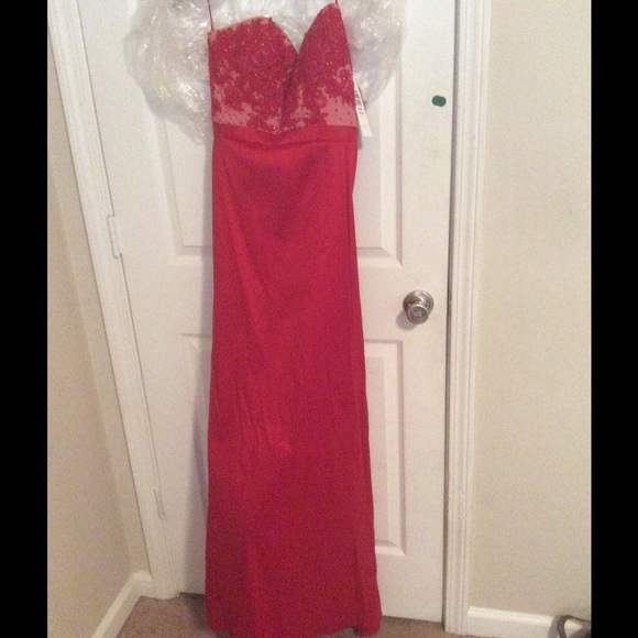 Red dress