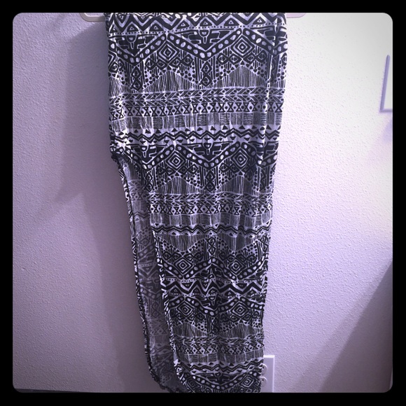 Tribal print skirt