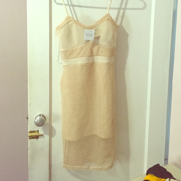 SM Cream midi dress - Picture 1 of 1