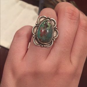 Sterling Silver and Turquoise Ring