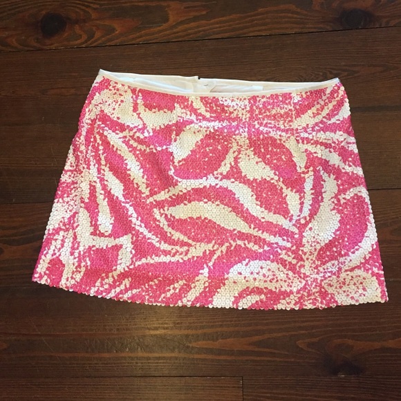 Lily Pulitzer sequin skirt