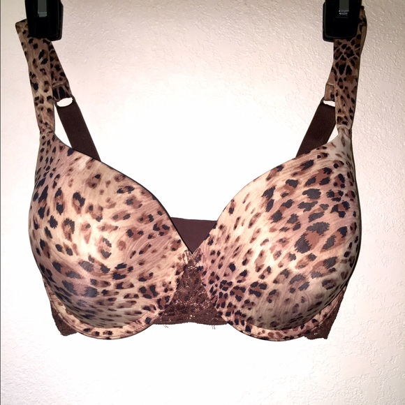 Cheetah print bra