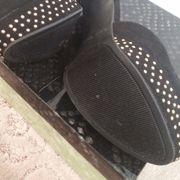 Nine west suede platform pumps - Picture 4 of 4