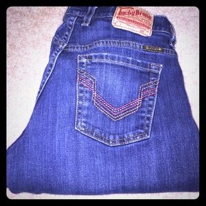 Lucky Brand Jeans 31 inseam.  Mid rise.