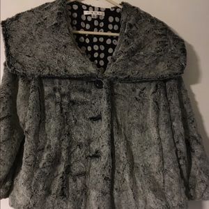 Cabi Cropped Furry Jacket