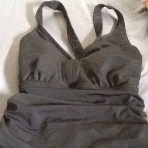Black One Piece Swimsuit NWOT