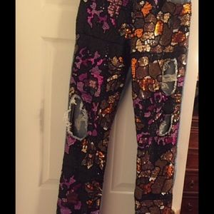Sequin Jean