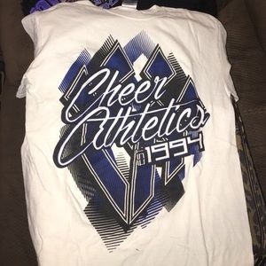 Cheer athletics tshirt