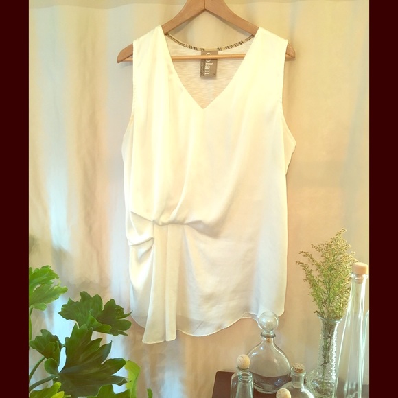 Anthropologie Mixed Media Top