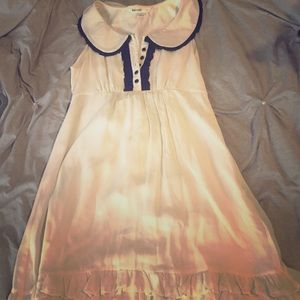 Cream and black Kensie dress