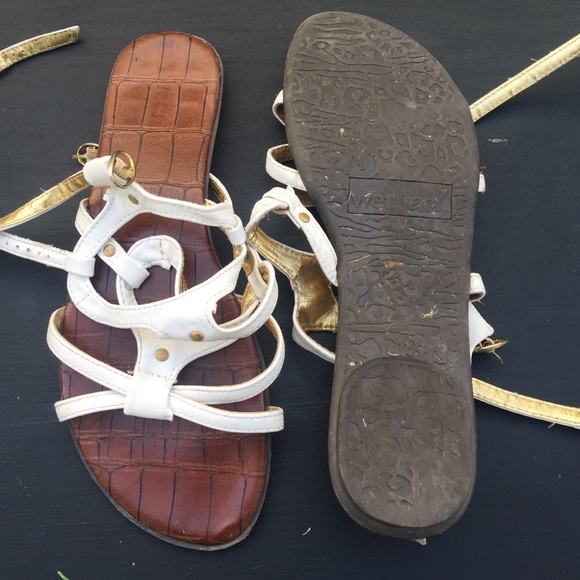 2 Pairs of Gladiator Sandals Size 10 - Picture 3 of 4