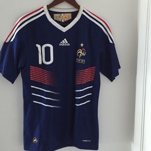 Authentic french national jersey, zidane
